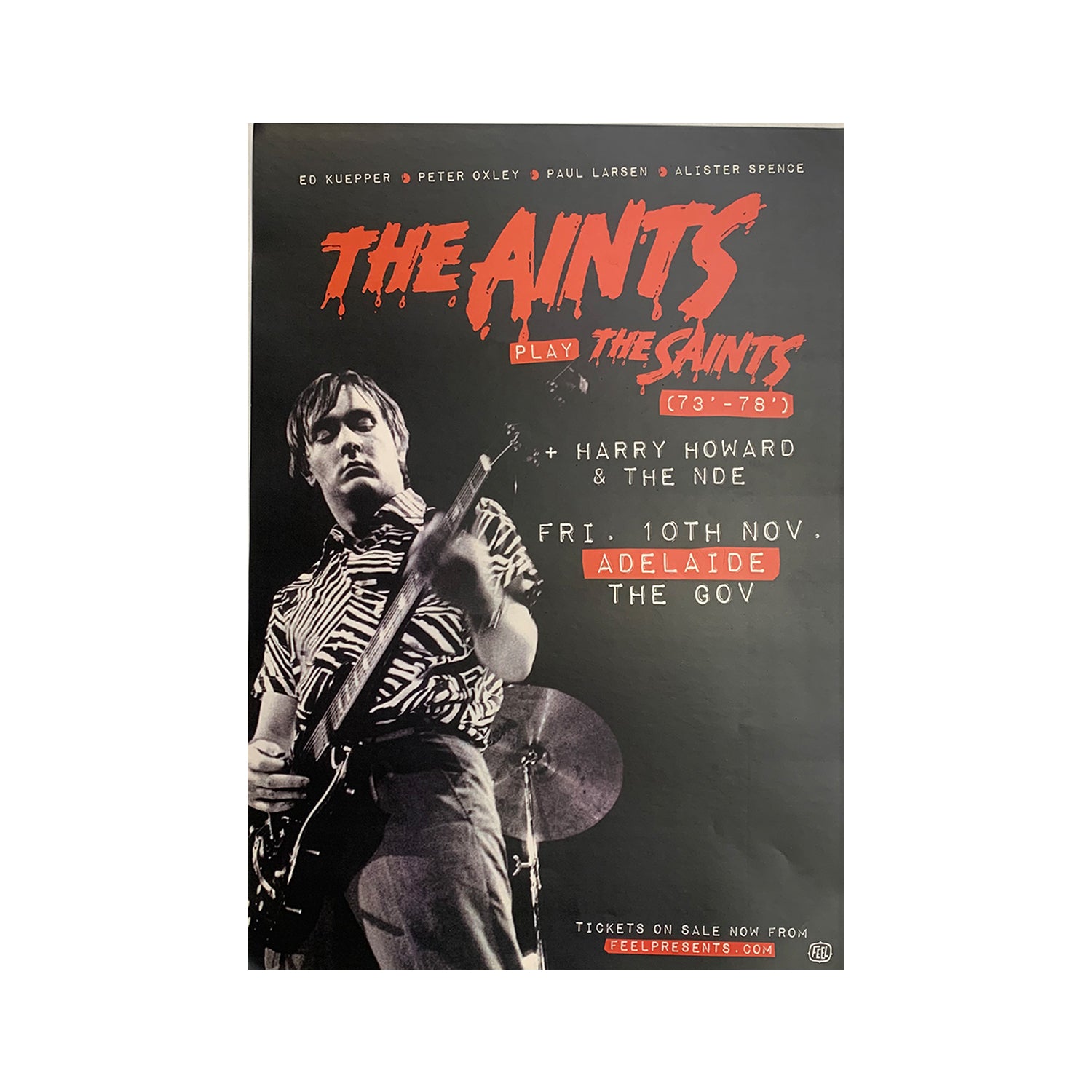 The Aints! - The Aints! Play The Saints 73-78 Poster (A3)