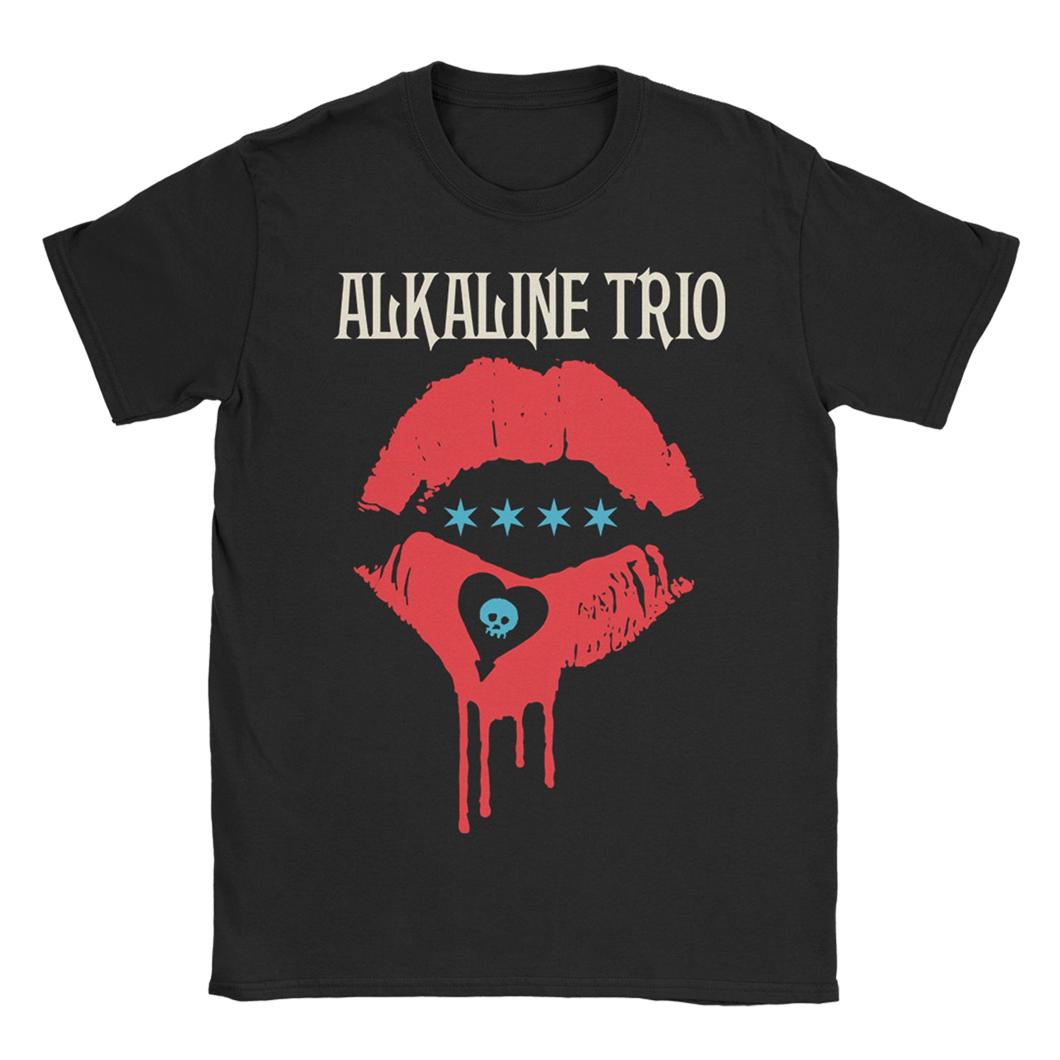 Alkaline Trio - Lips T-Shirt (Black)