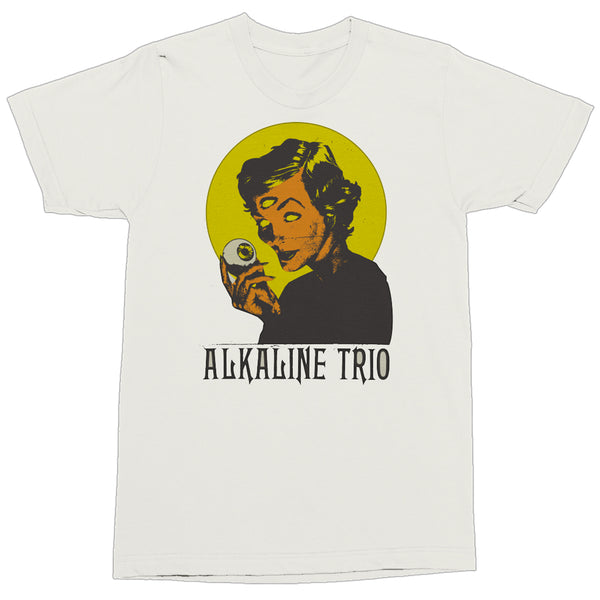 Alkaline Trio - 3 Eyes T-Shirt (Vintage White)