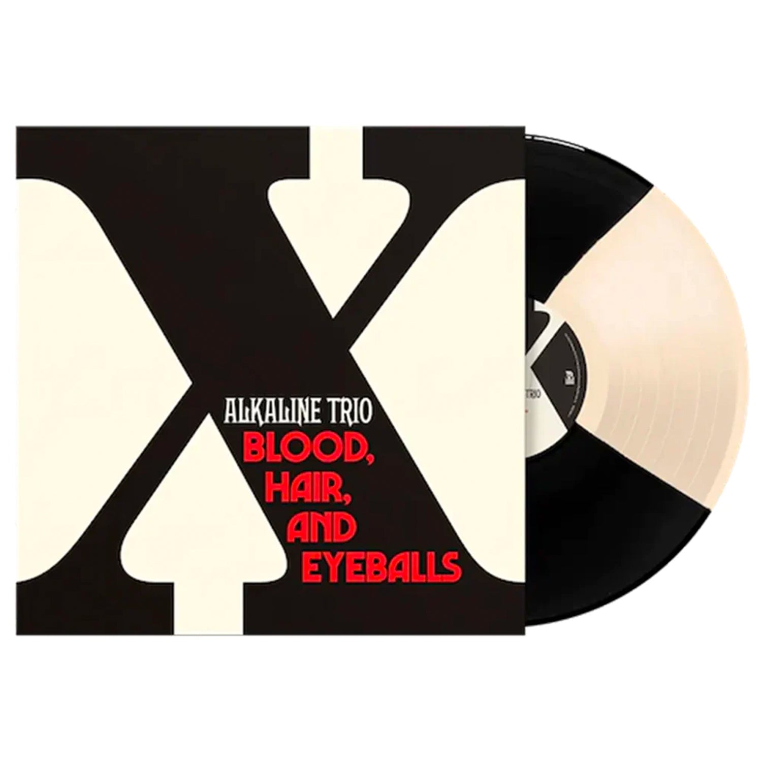 Alkaline Trio - Blood, Hair and Eyeballs LP (Black & White Vinyl)