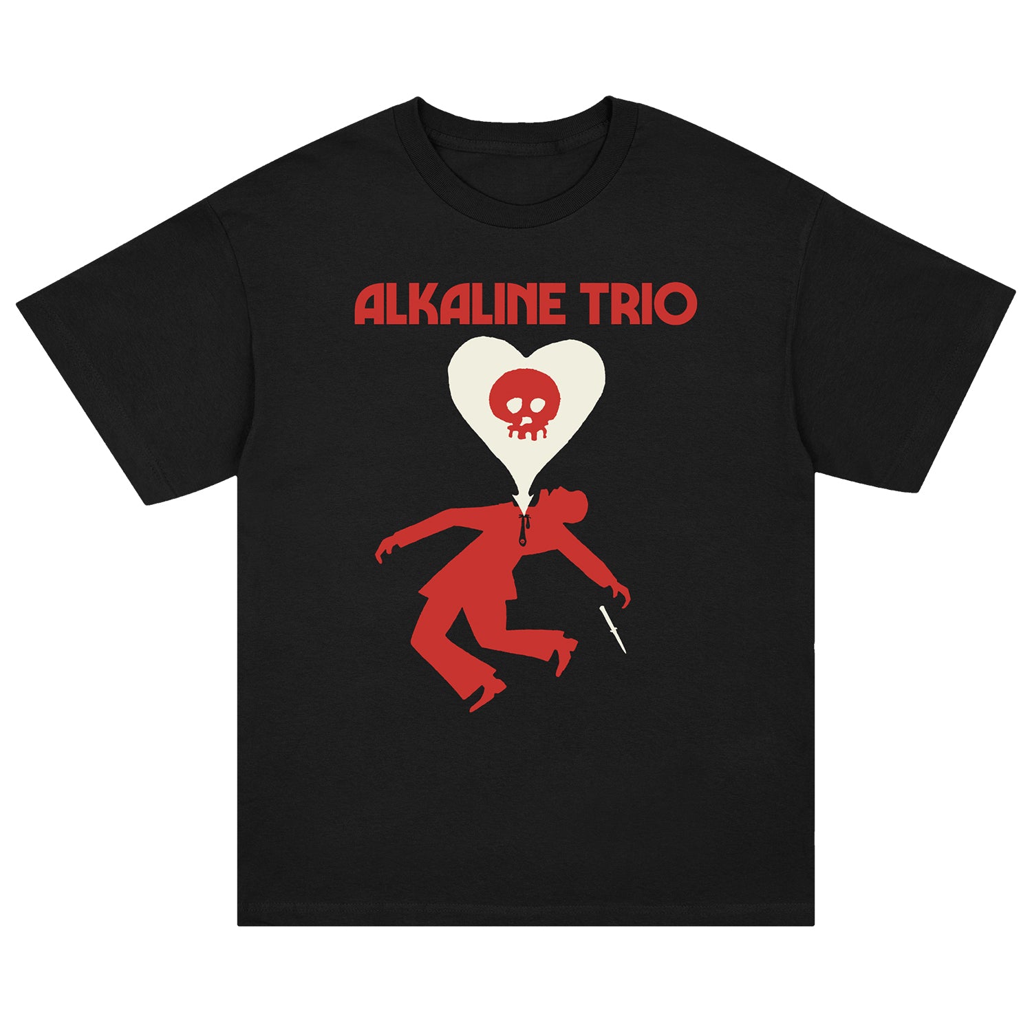 Alkaline Trio - Heart Attack T-Shirt (Black)