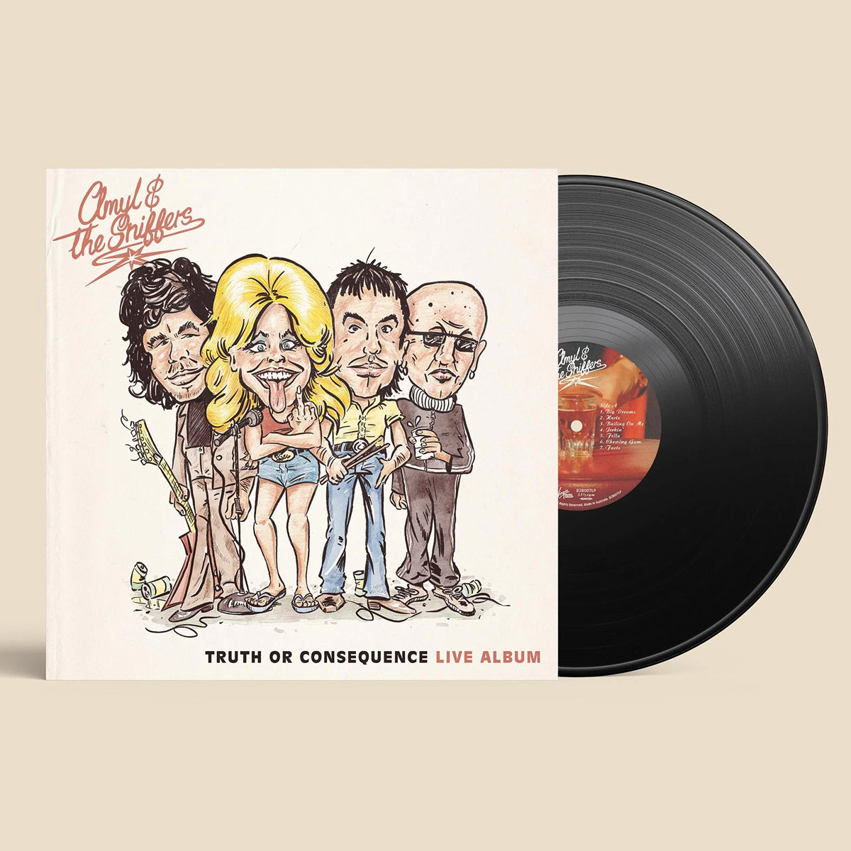 Amyl and The Sniffers - Truth or Consequence LP (Black Vinyl)