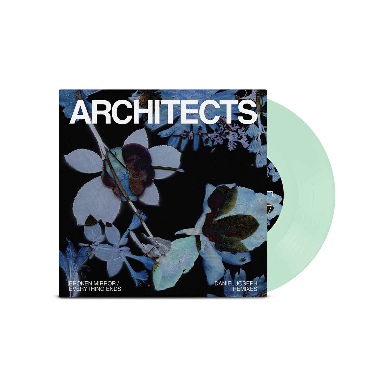 Architects - Broken Mirror & Everything Ends (Remixes) 7" (Coke Bottle Clear) - Epitaph Exclusive