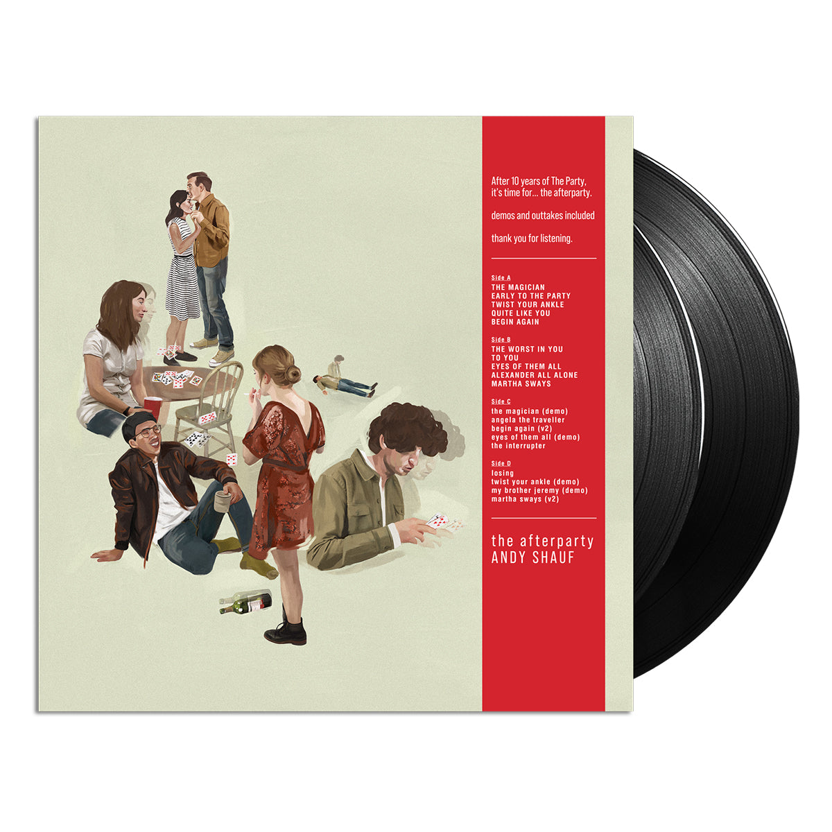 Andy Shauf - The Party (10th Anniversary Edition) 2LP (Black Vinyl)&nbsp;