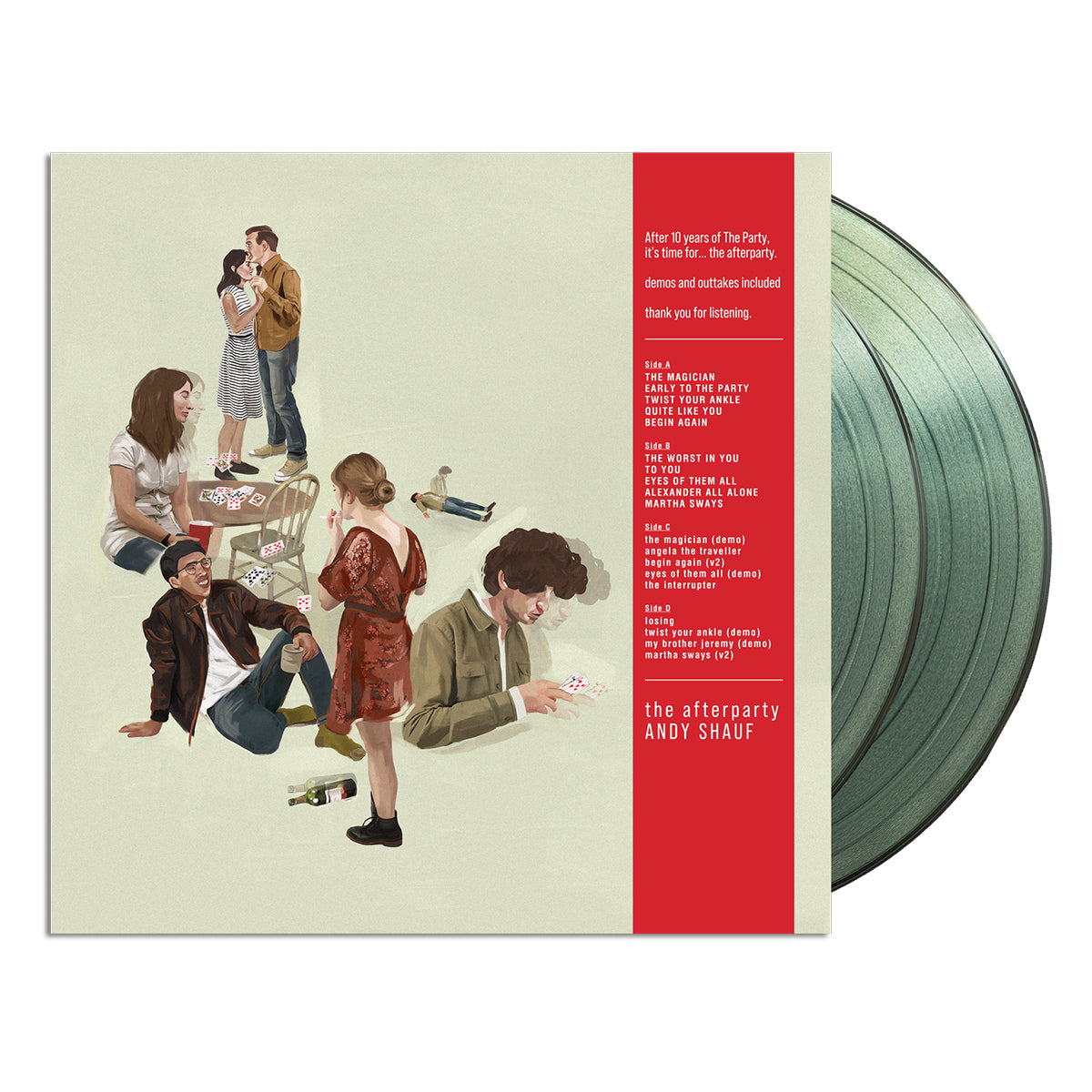 Andy Shauf - The Party (10th Anniversary Edition) 2LP (Coke Bottle Clear Vinyl)