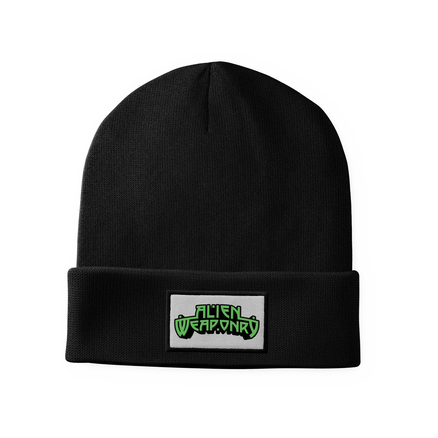 Alien Weaponry - Logo Patch Beanie (Black)