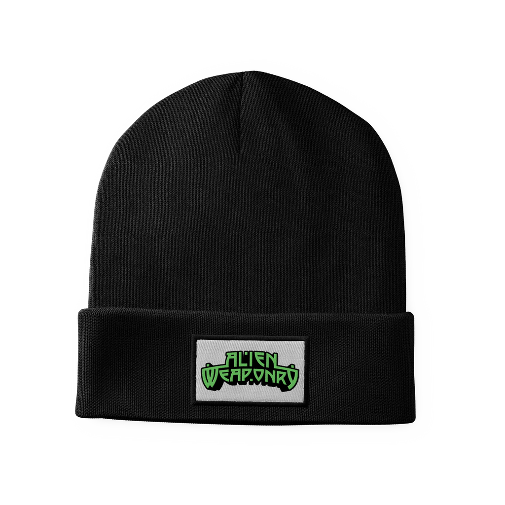 Alien Weaponry - Logo Patch Beanie (Black)