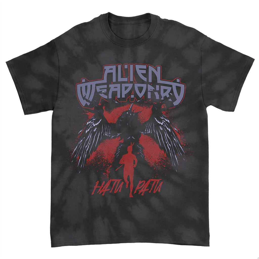 Alien Weaponry - Hatu Patu Dyed T-Shirt (Spider Black Dye)