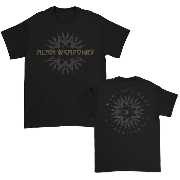 Alien Weaponry - Tū Radial T-Shirt (Black)