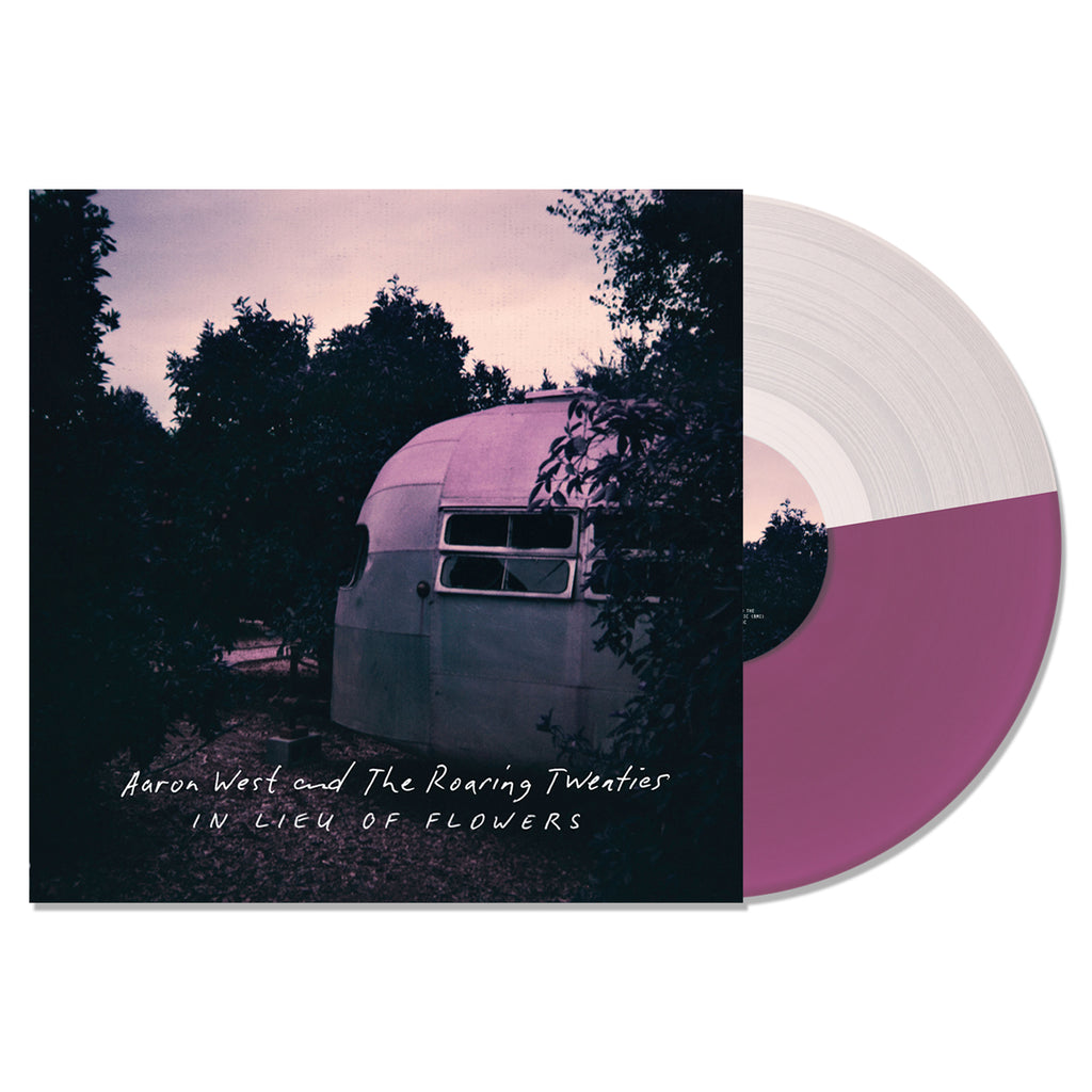 Aaron West and The Roaring Twenties - Lieu of Flowers LP (Purple & Clear Split Vinyl)