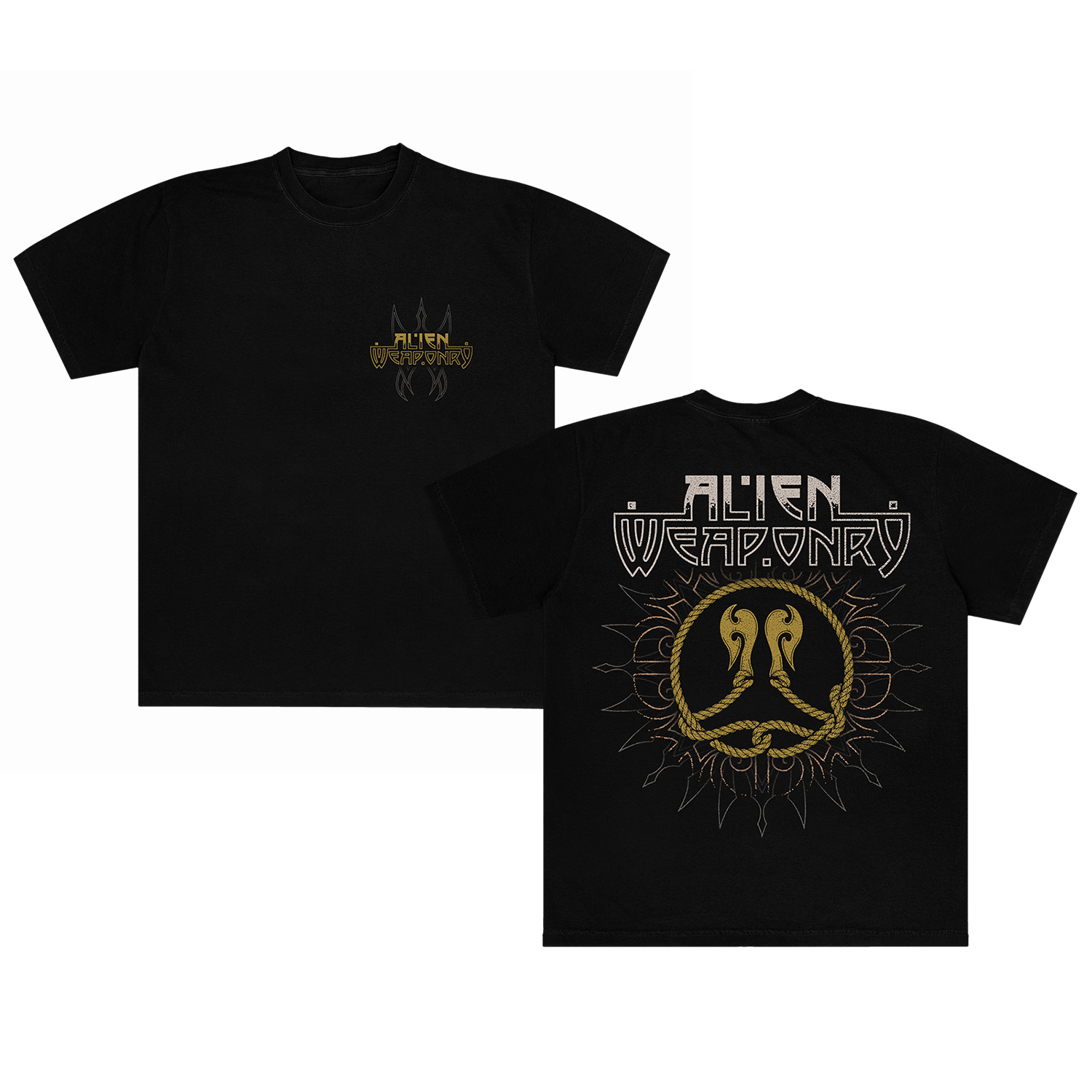 Alien Weaponry - Rope Combat T-Shirt (Black)
