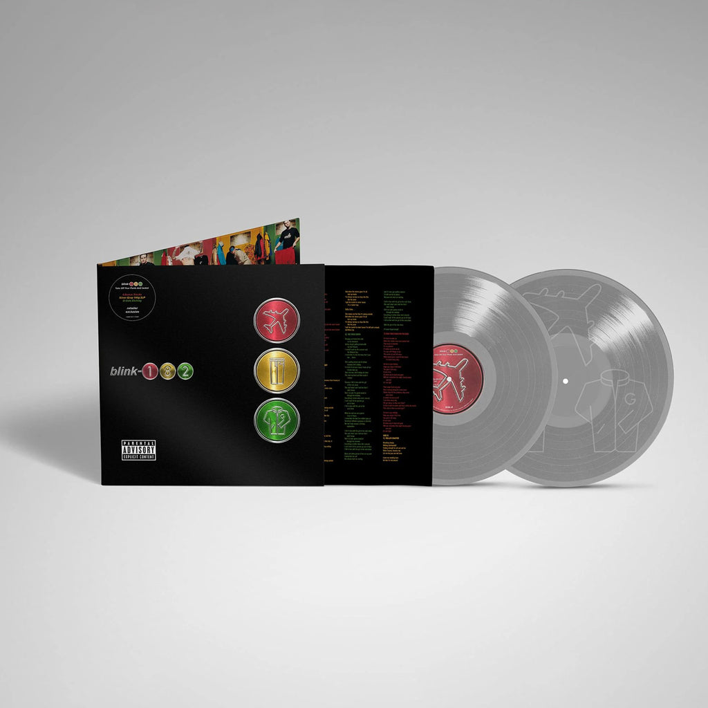 Blink-182 - Take Off Your Pants And Jacket 2LP (25 Year Anniversary Edition Silver 180gm Vinyl)