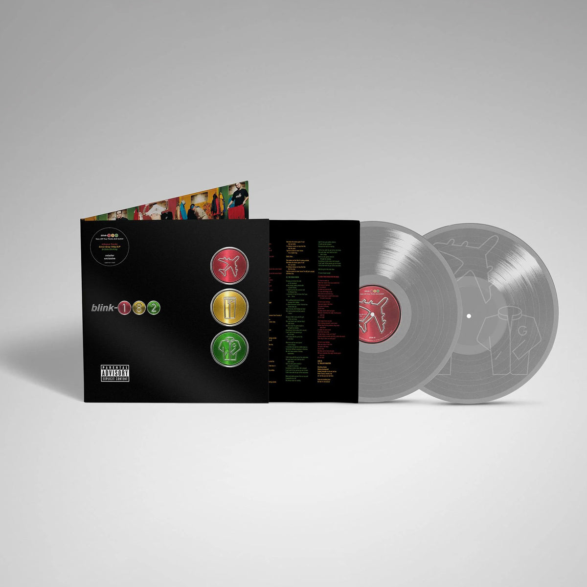 Blink-182 - Take Off Your Pants And Jacket 2LP (25 Year Anniversary Edition Silver 180gm Vinyl)