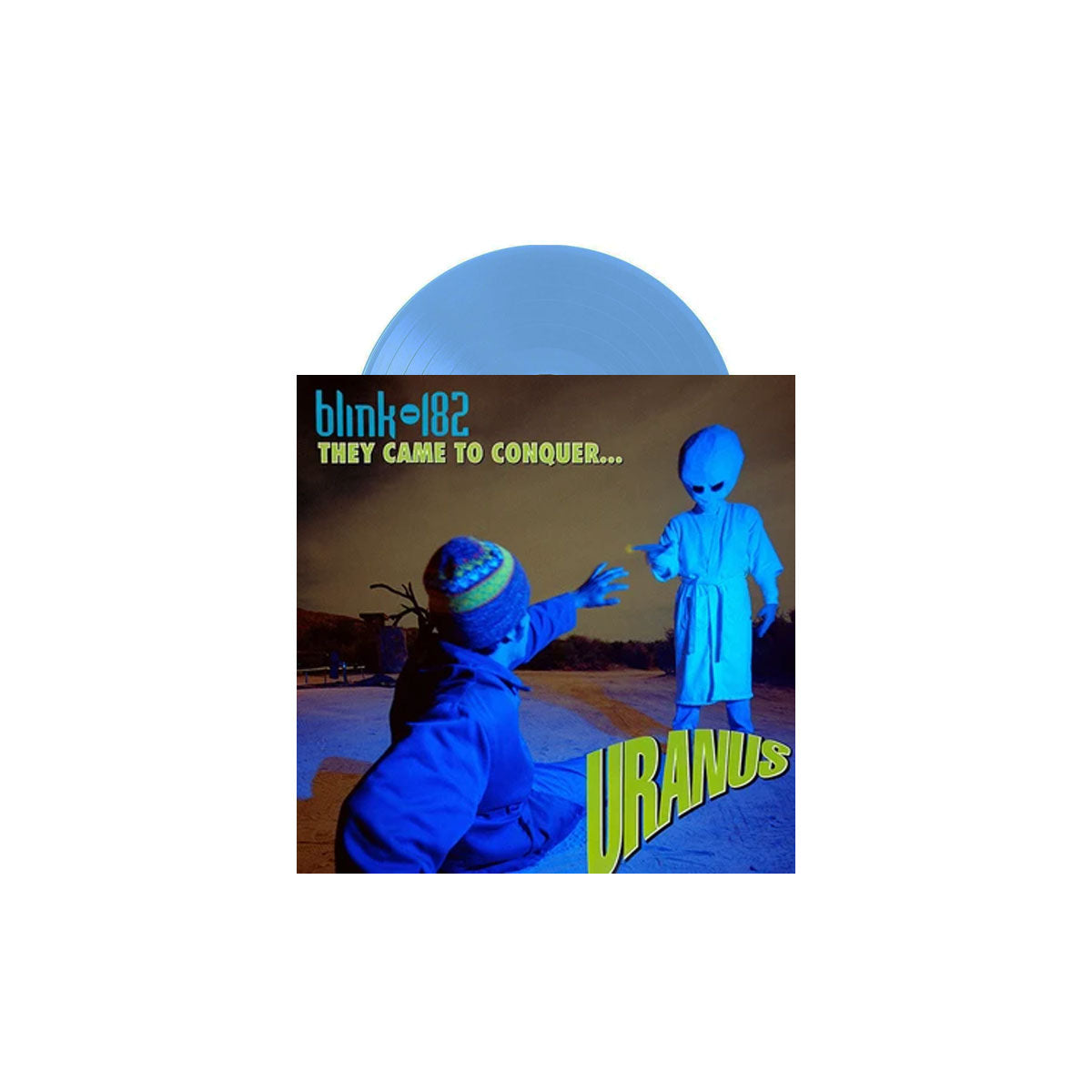 Blink-182 - They Came To Conquer... Uranus 7" (Blue Vinyl)