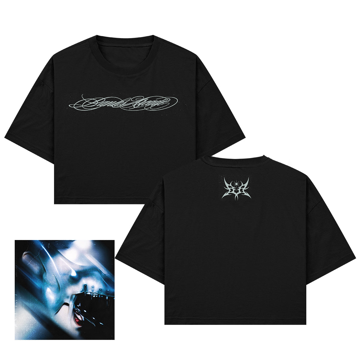Banks Arcade - Crop T-Shirt (Black) + Digital Download