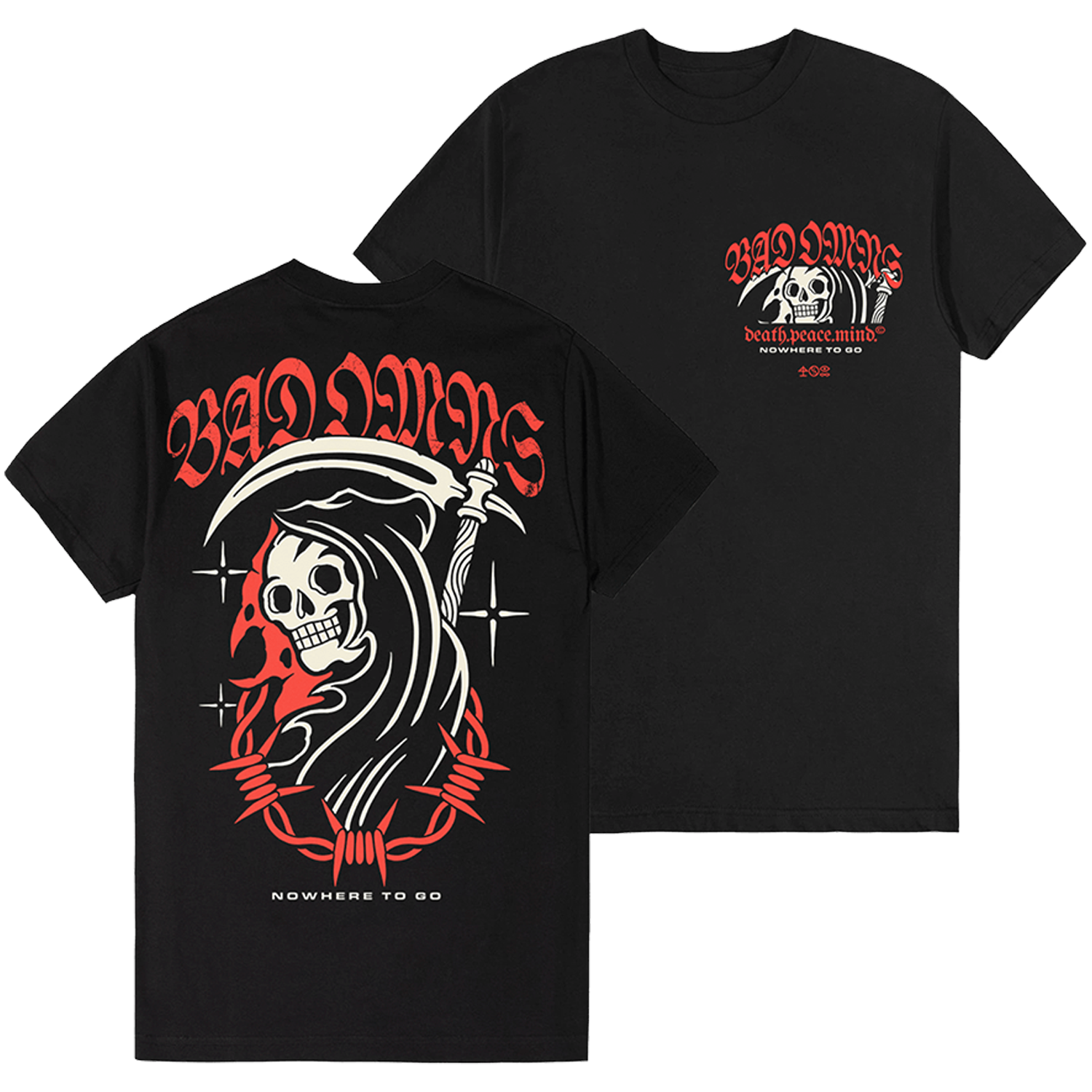 Bad Omens - Nowhere To Go T-Shirt (Black)