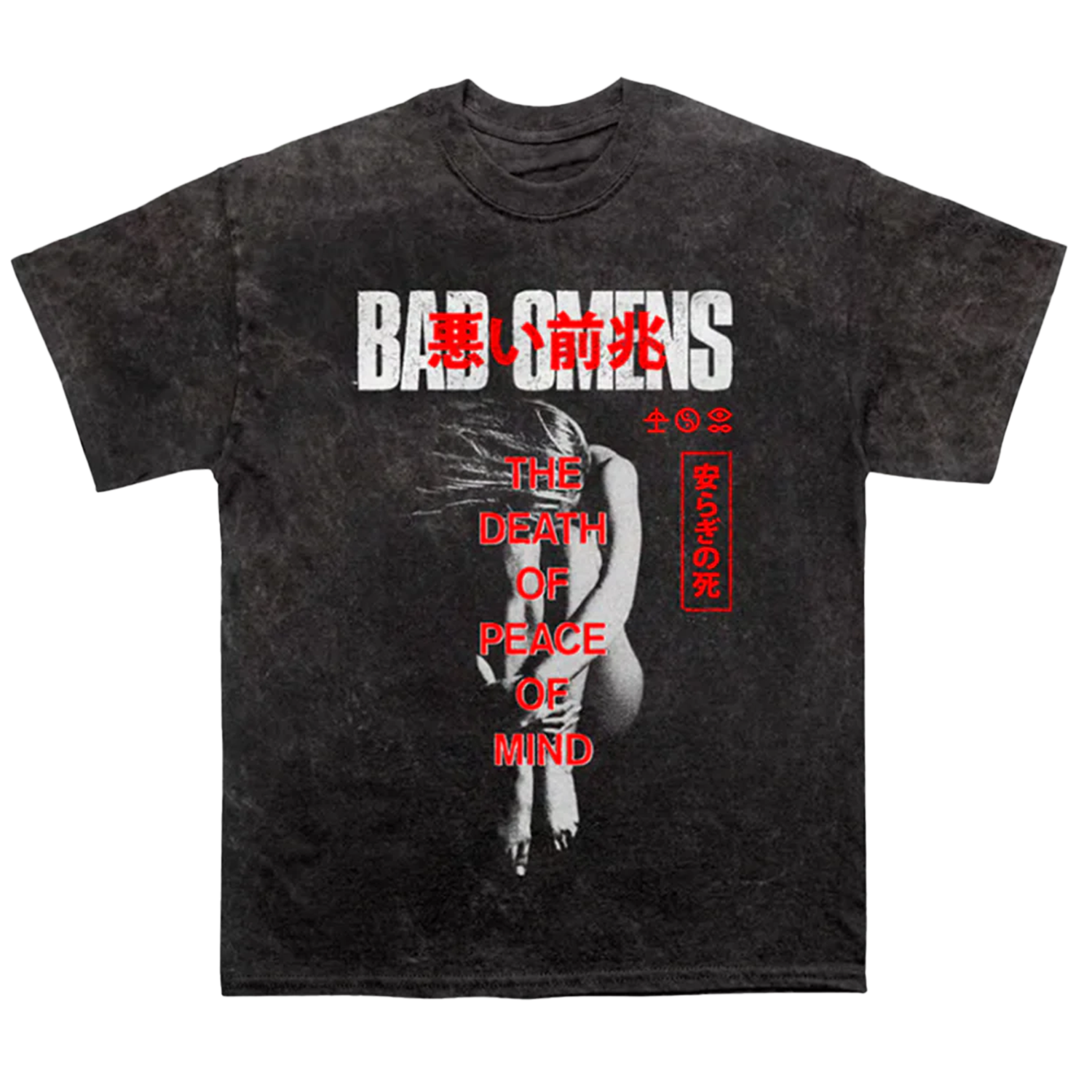 Bad Omens - Take Me First T-Shirt (Mineral Wash)