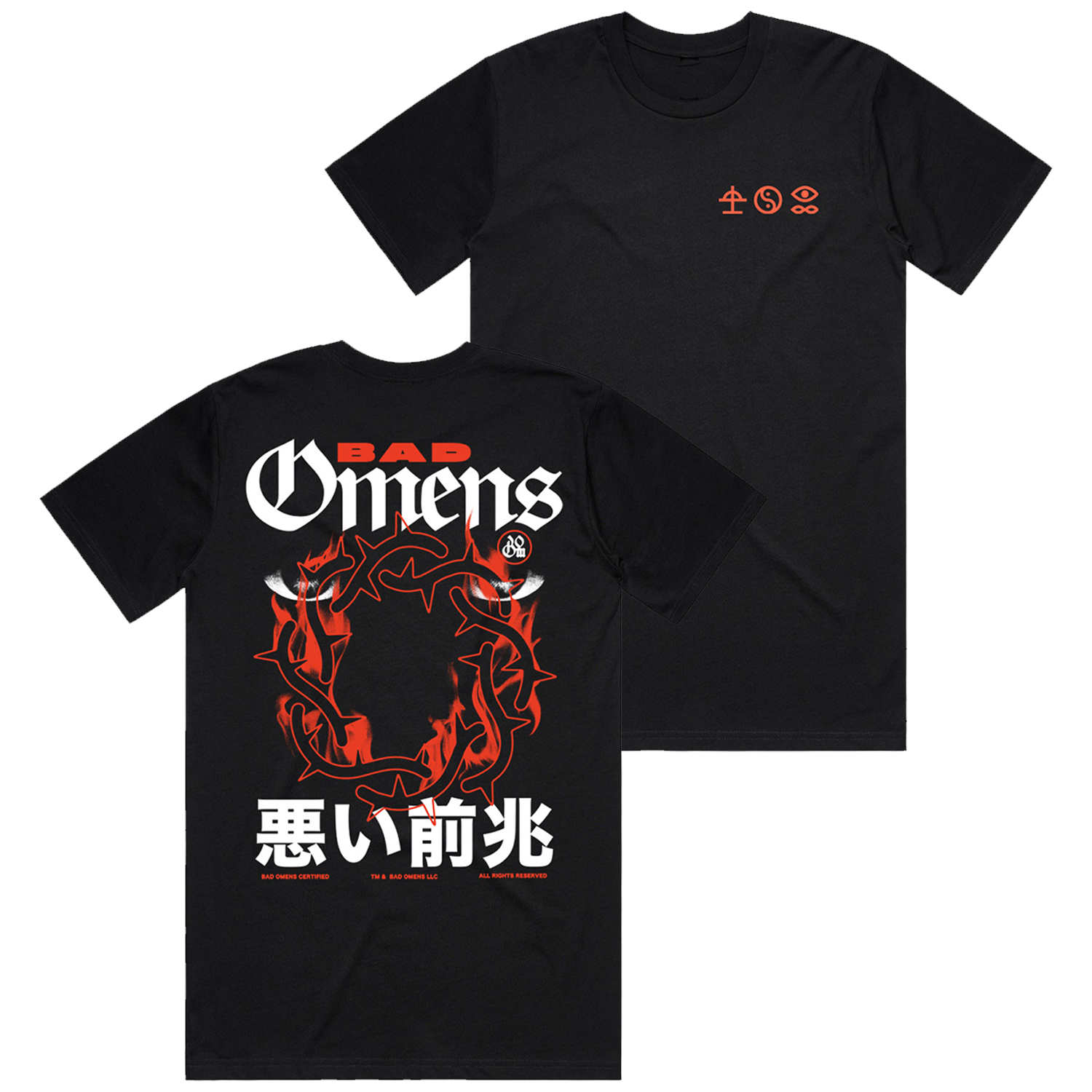 Bad Omens - Like a Villain T-Shirt (Black)