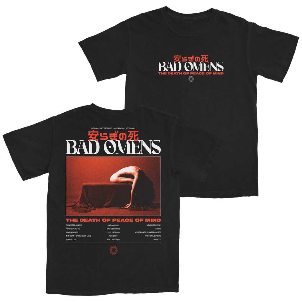 Bad Omens - Tracklist T-Shirt (Black)