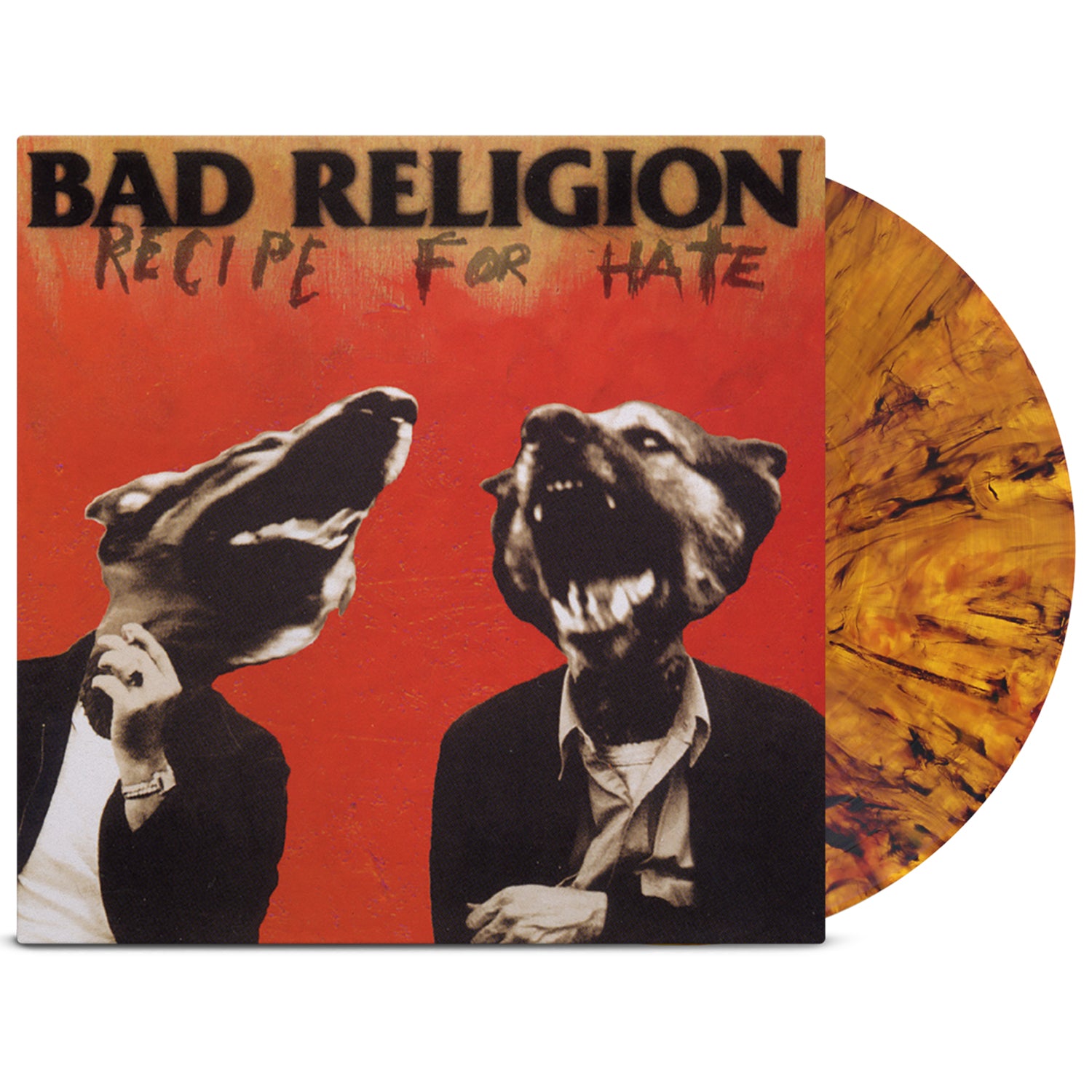 Bad Religion - Recipe For Hate 30th Anniversary Edition LP (Tigers Eye Translucent Vinyl)
