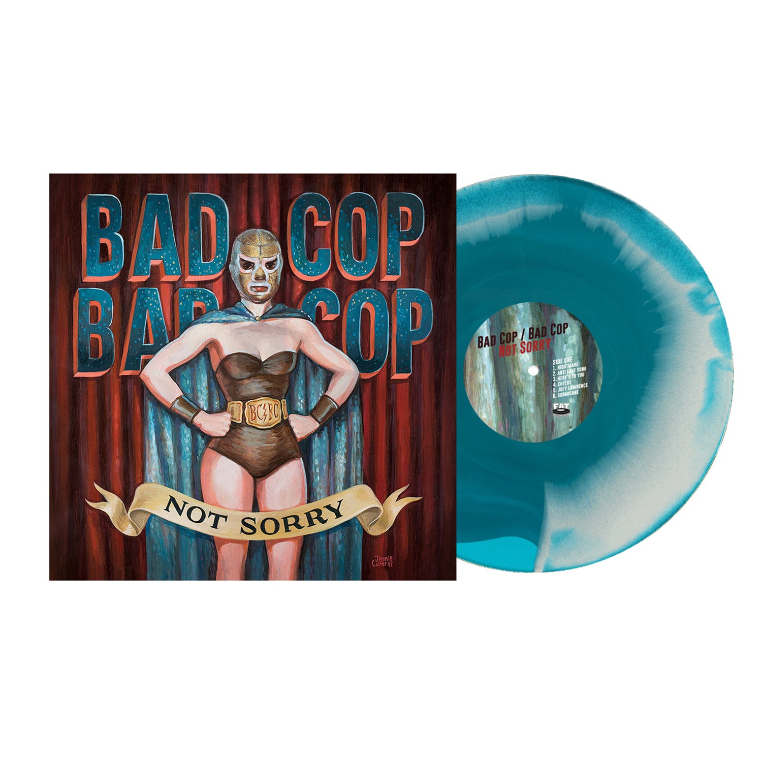Bad Cop Bad Cop - Not Sorry LP (Blue &amp; Bone Swirl Vinyl)