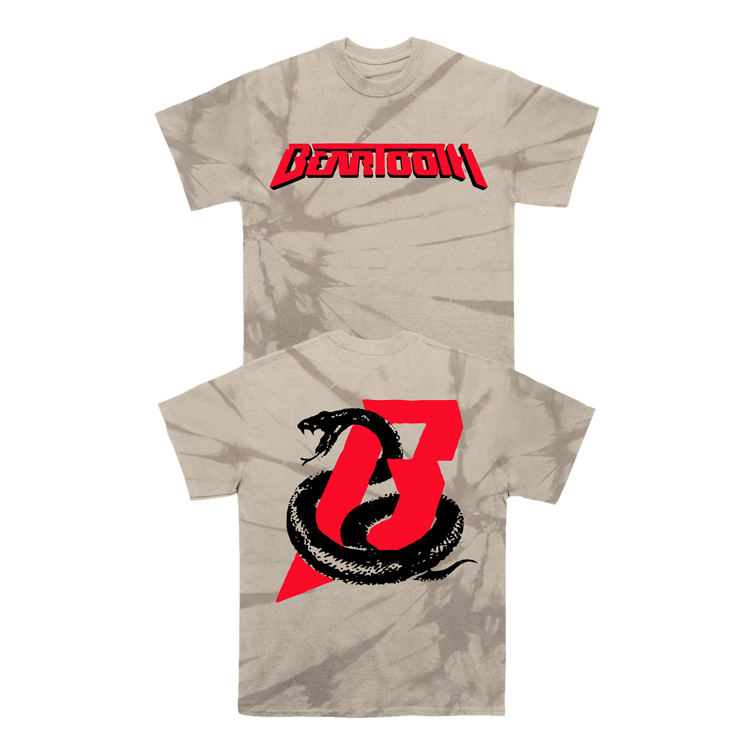 Beartooth - Snake On My Back PE Tee (Dye)