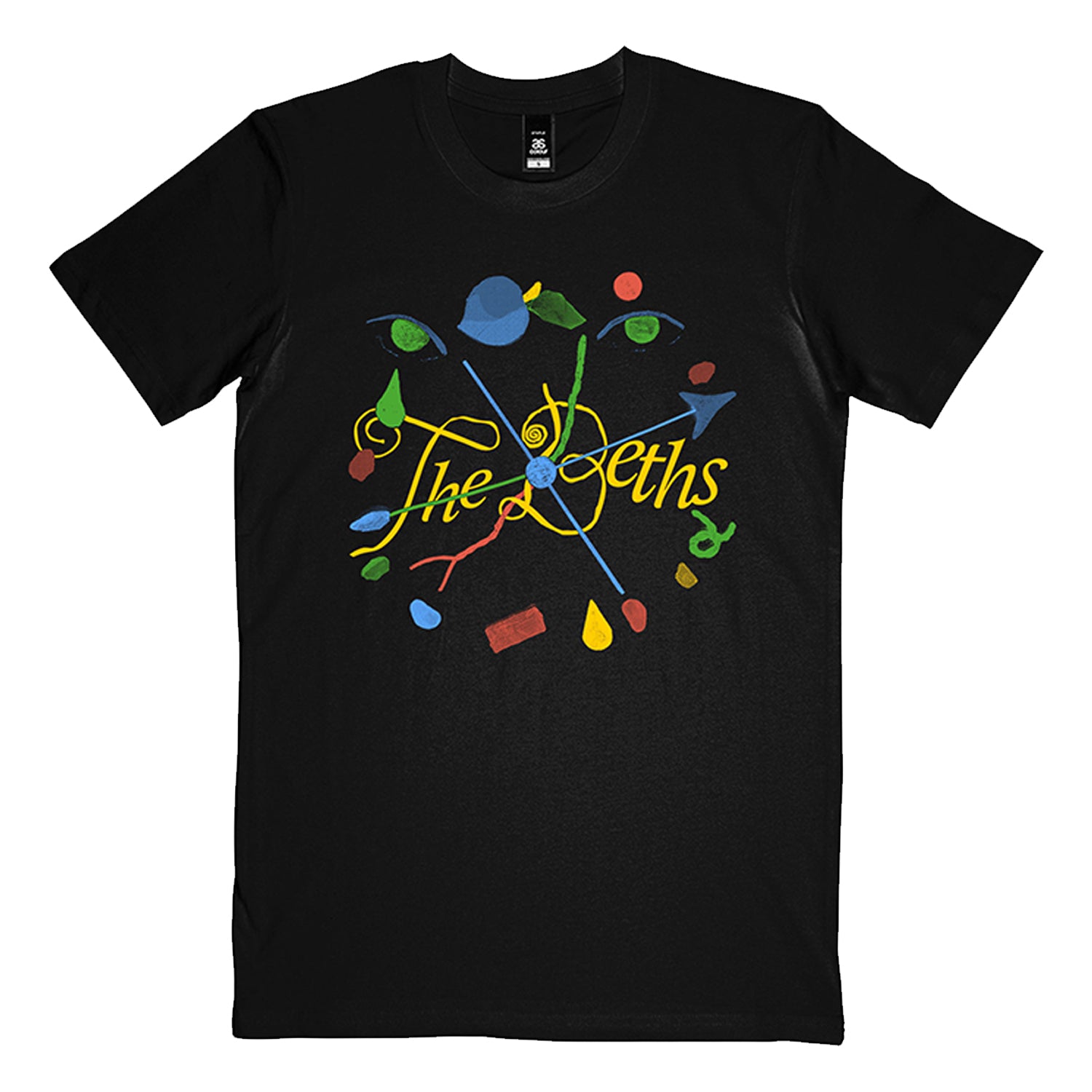 The Beths - Straight Line T-Shirt (Black)