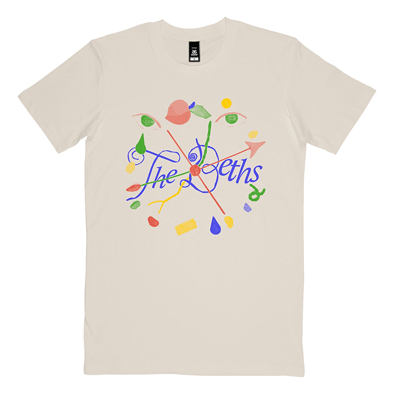 The Beths - Straight Line T-Shirt (Ecru)