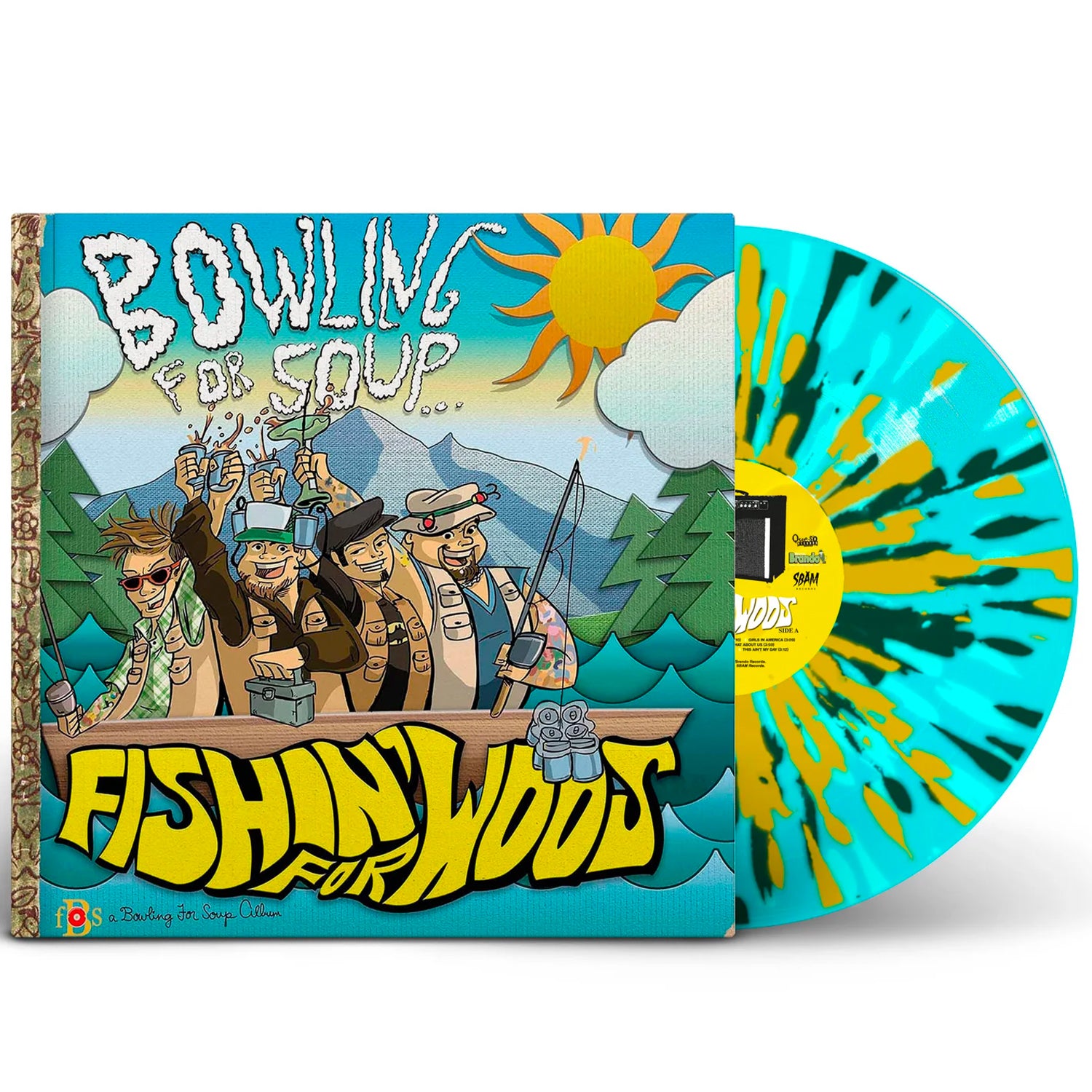 Bowling For Soup - Fishin’ For Woos LP (Colour Vinyl)