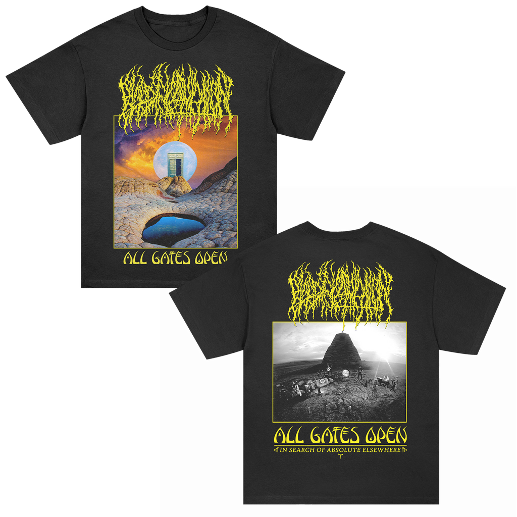 Blood Incantation - All Gates Open Album Cover T-Shirt (Black)