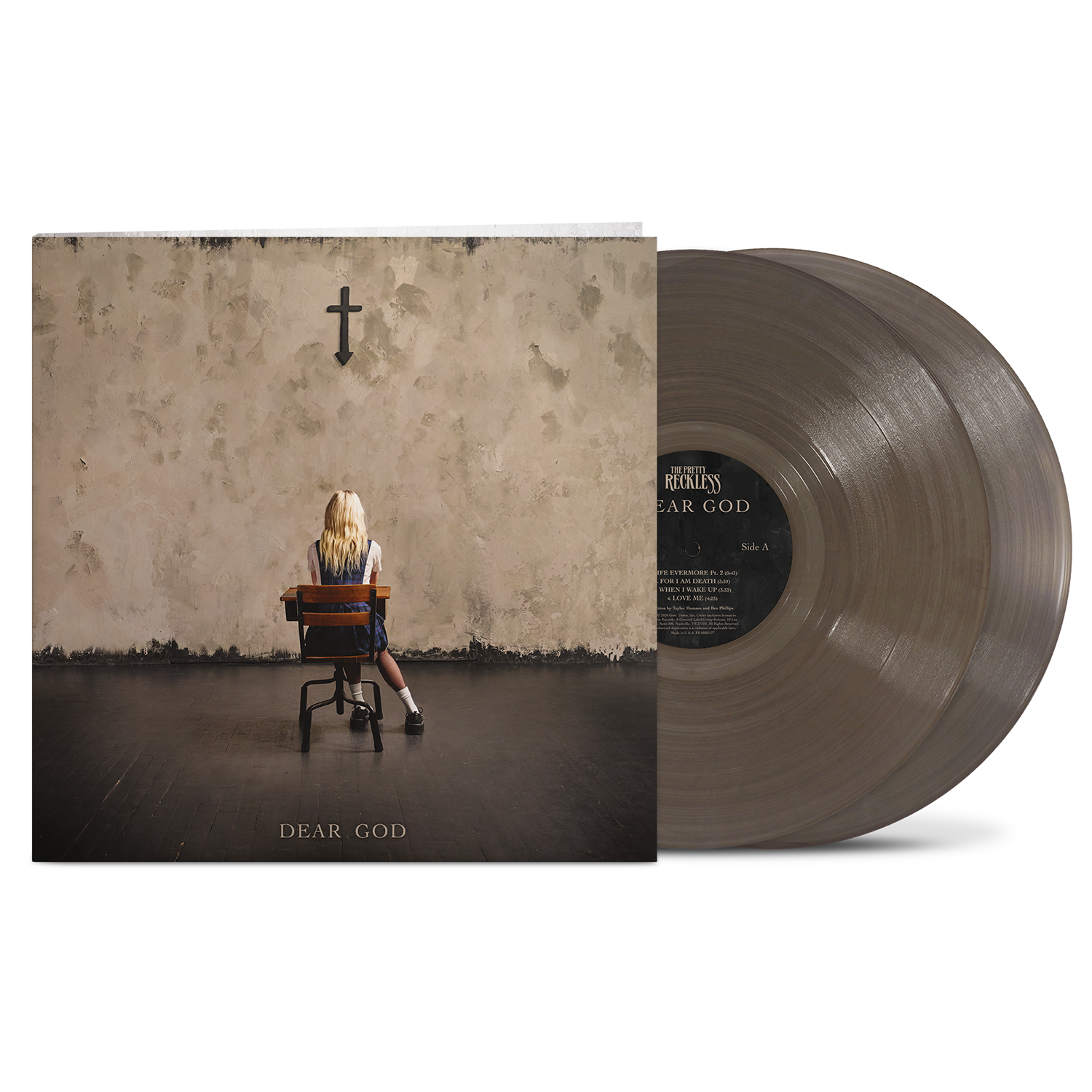 The Pretty Reckless - Dear God 2LP (Translucent Black Ice Vinyl)