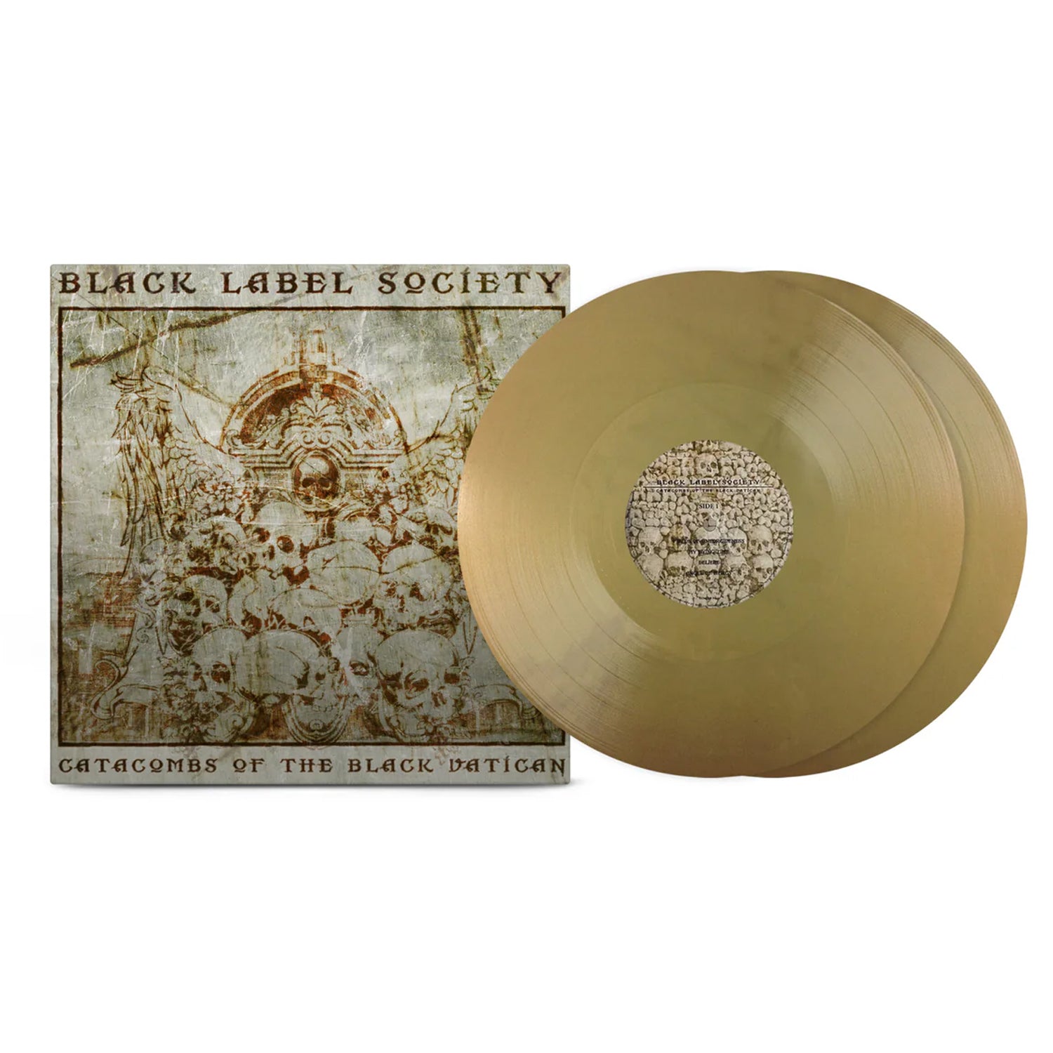 Black Label Society – Catacombs of the Black Vatican on Gold Double Vinyl