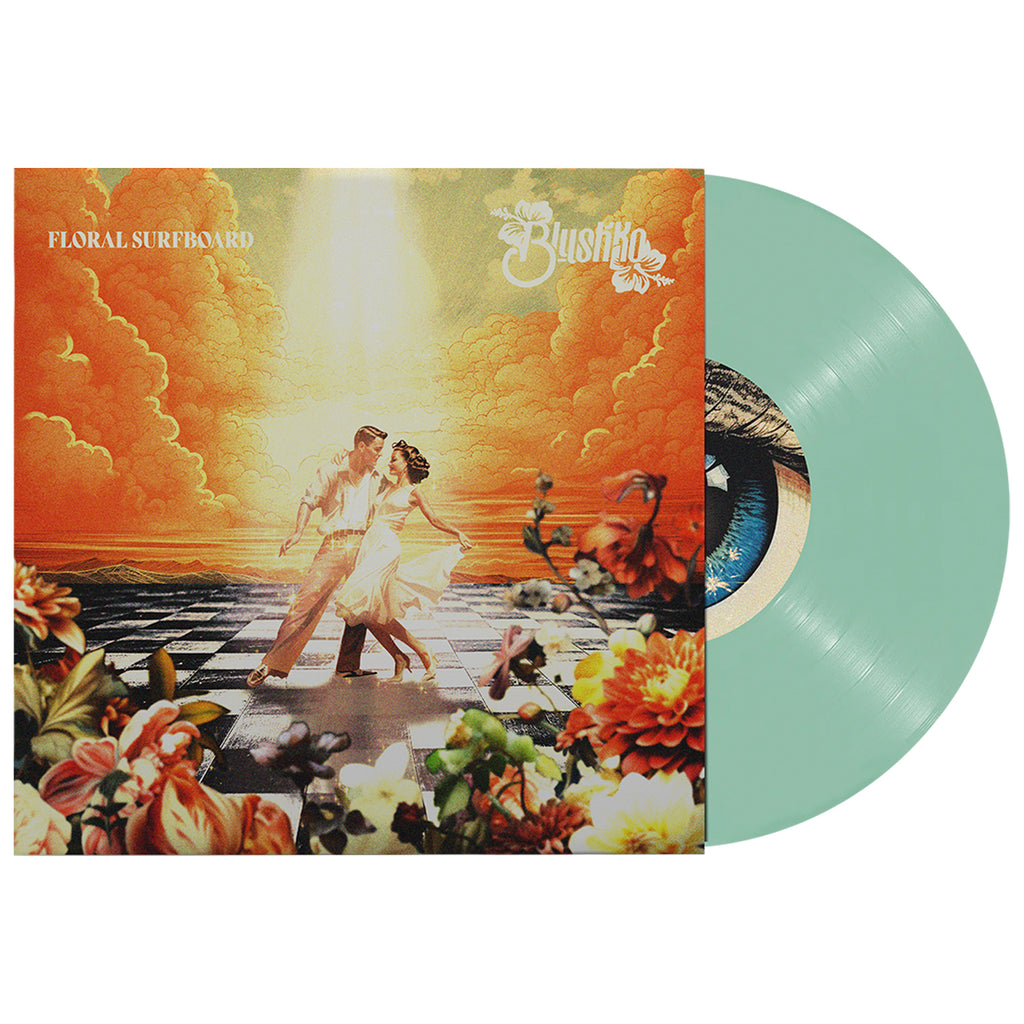 Blush'Ko - Floral Surfboard LP (Coke Bottle Green Vinyl)