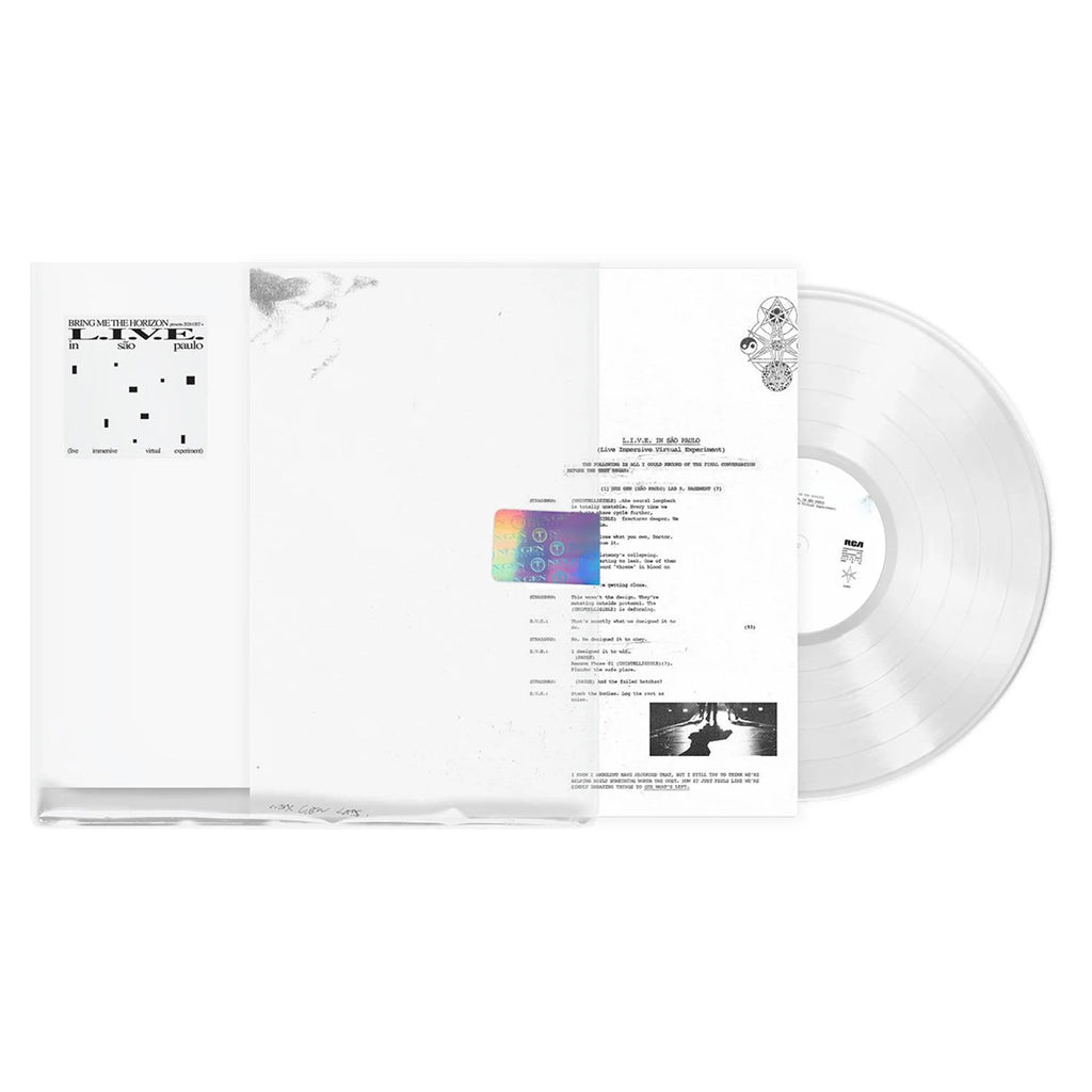 Bring Me The Horizon&nbsp;- L.I.V.E. In São Paulo (Crystal Clear Vinyl)