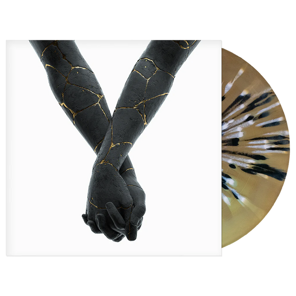 Bad Omens - Finding God Before God Finds Me LP (Gold + Beer Side A/B w/ Black + White Splatter Vinyl)