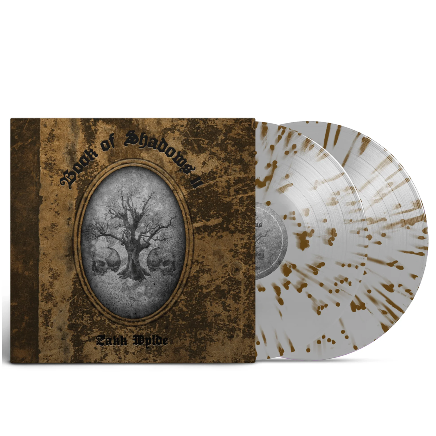 Zakk Wylde - Book Of Shadows II 2LP (Silver w/ Brown Splatter Vinyl)