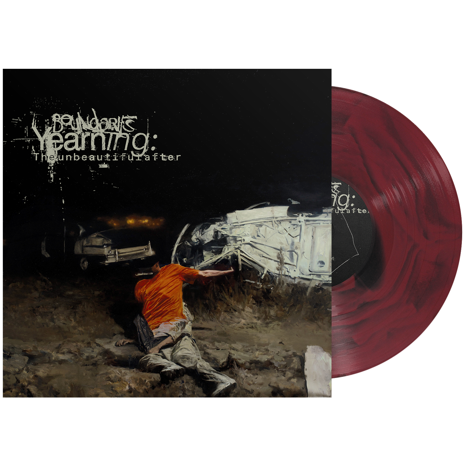 Boundaries - Yearning: The unbeautiful after LP (Burgundy + Black Ripple Vinyl)
