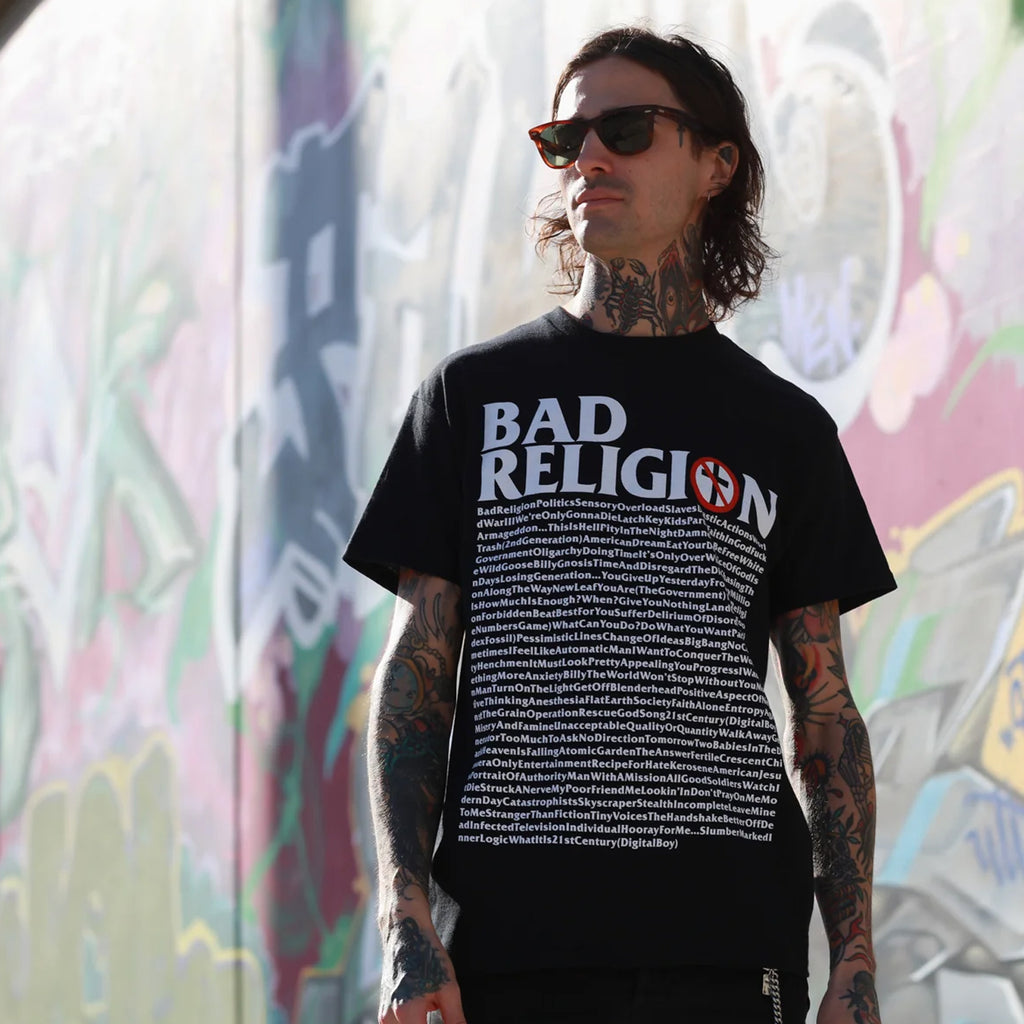 Bad Religion - Every Song Ever T-Shirt (Black)