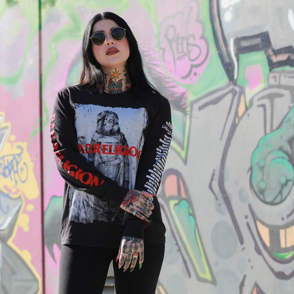 Bad Religion - Stranger Than Fiction American Tour 1994 Longsleeve (Black)