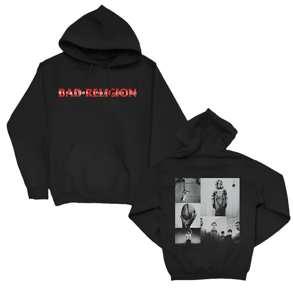 Bad Religion - Stranger Than Fiction Pullover Hoodie (Black)