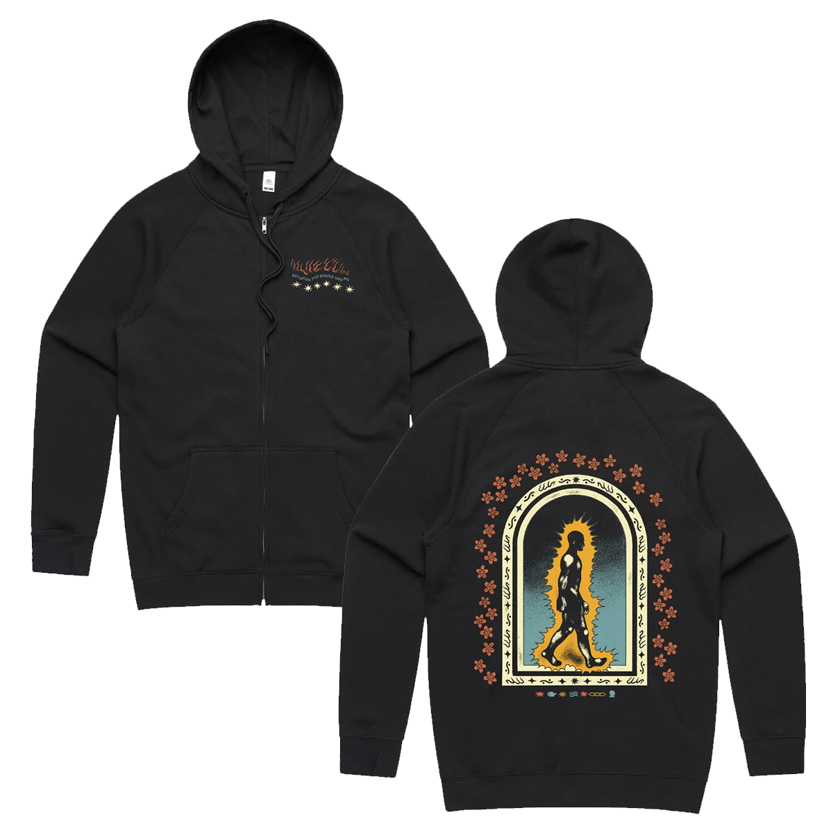 Between the Buried And Me - The Blue Nowhere Zip Hoodie (Black)