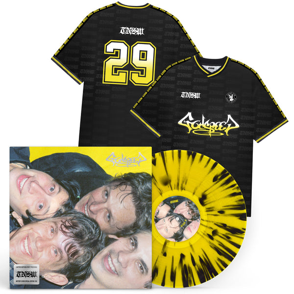 These New South Whales - Godspeed LP (Face Swap Cover Vinyl) Jersey Bundle
