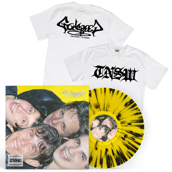 These New South Whales - Godspeed LP (Face Swap Cover Vinyl) T-Shirt Bundle #1