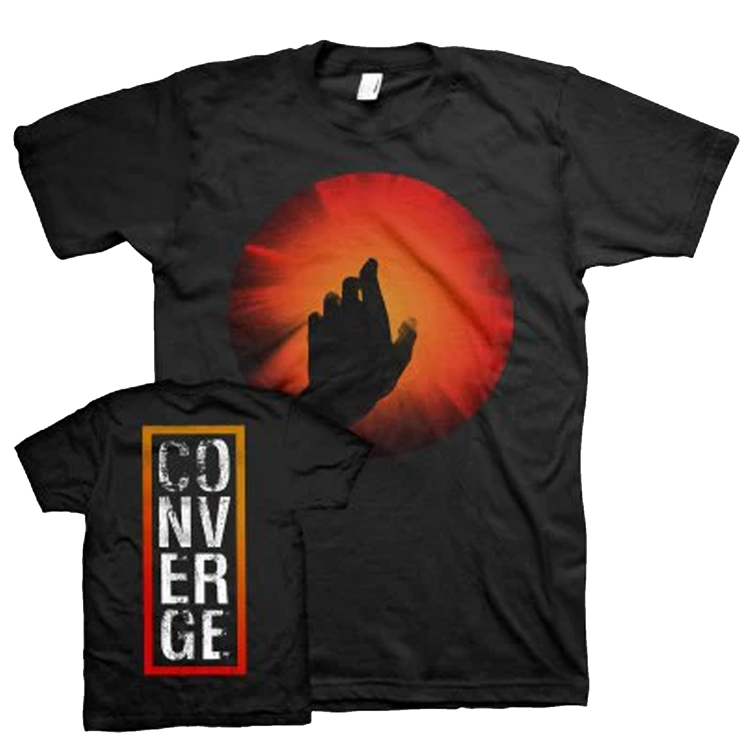 Converge The Light (Hand) Tee (Black)
