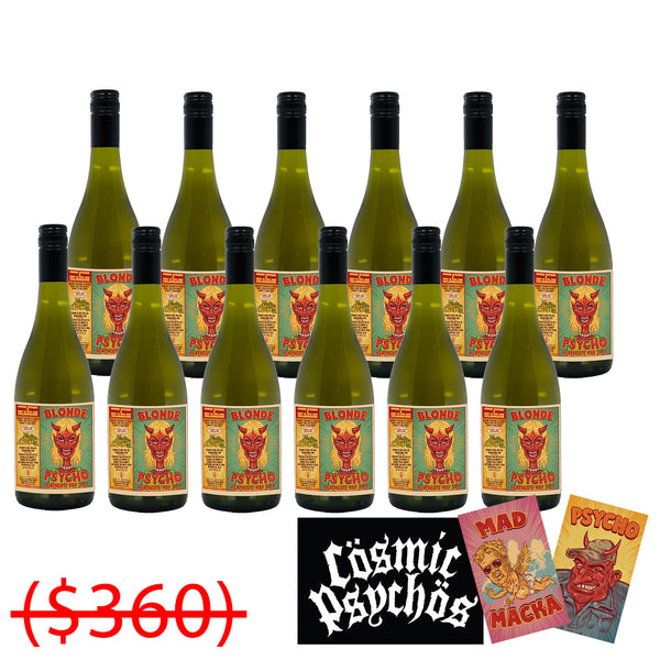 Cosmic Psychos - Blonde Psycho (Case) + Sticker Pack