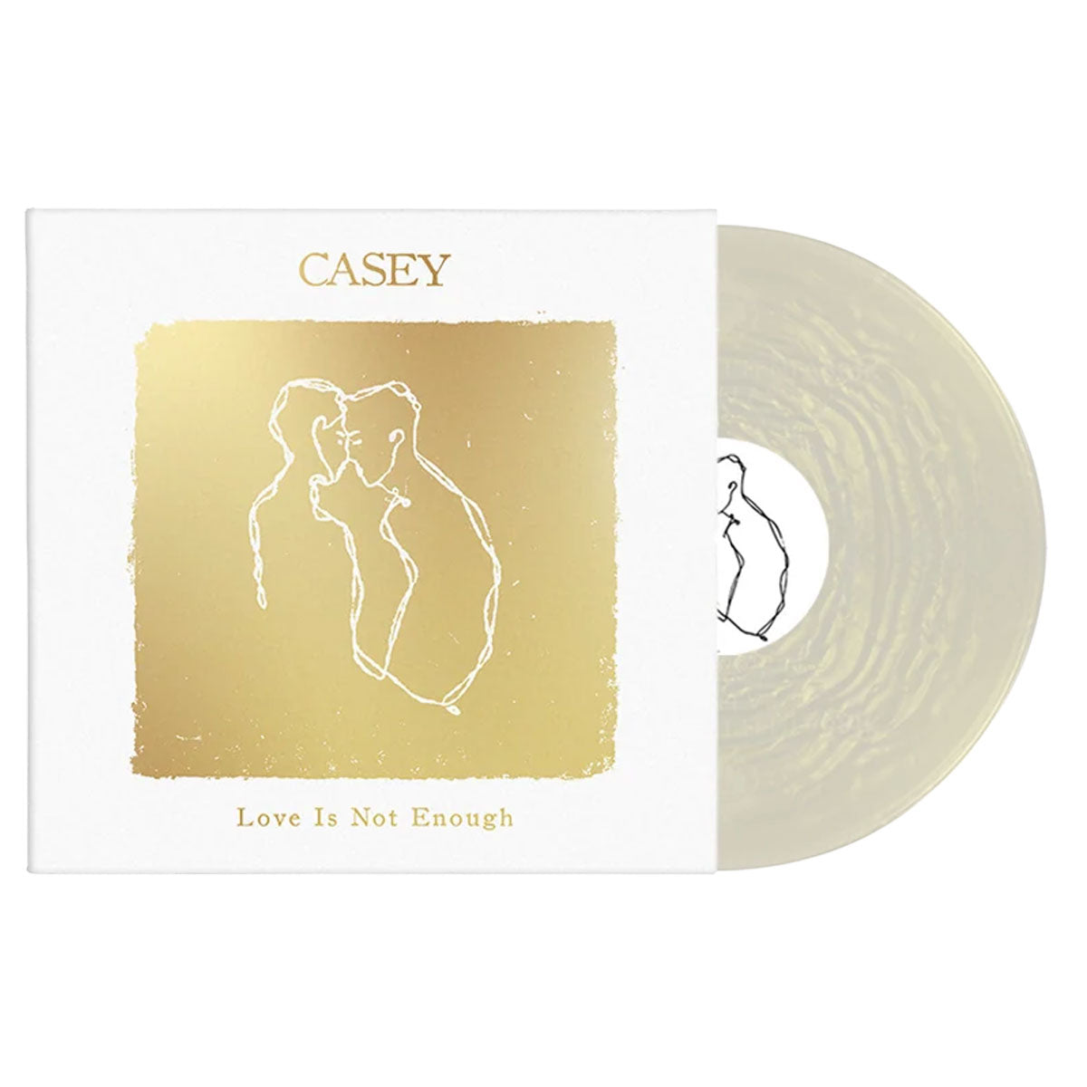 Casey - Love Is Not Enough (10 Year Anniversary Edition) (Clear & Metallic Gold Marble Vinyl)