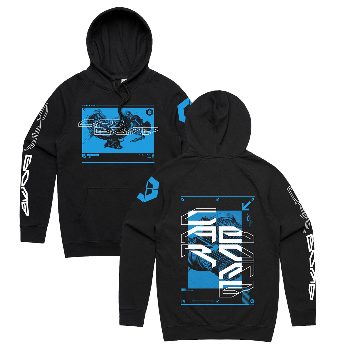 Car Bomb - Injector Hoodie (Black)