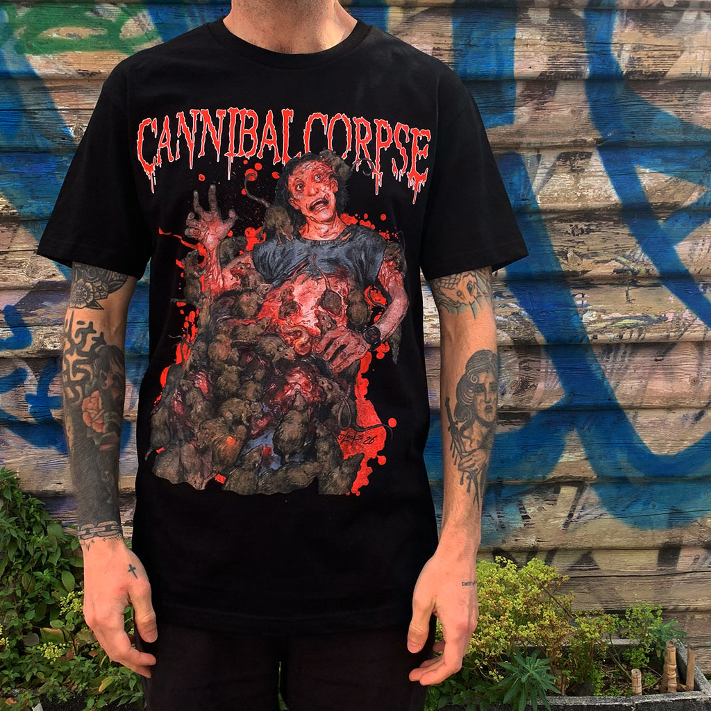 Cannibal Corpse - Devoured By Vermin T-Shirt (Black)