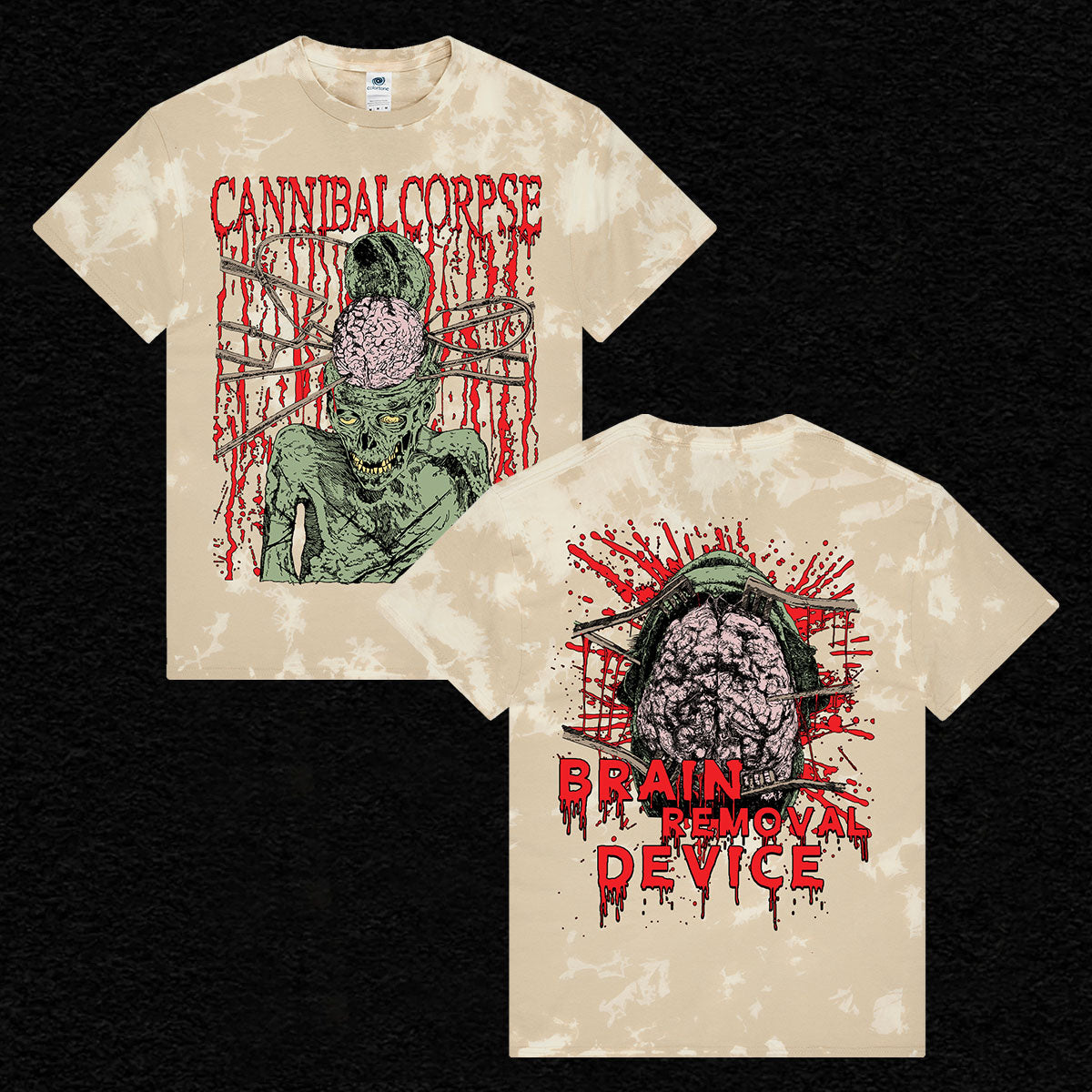 Cannibal Corpse - Brain Removal Device T-Shirt (Dye)