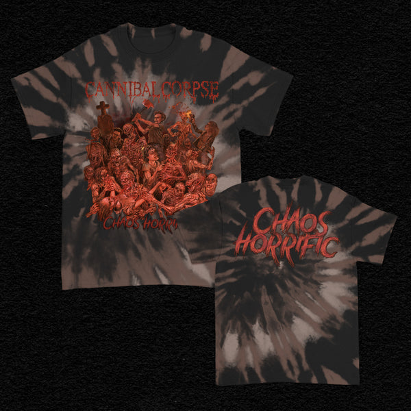Cannibal Corpse - Chaos Horrific Cover T-Shirt (Black Dye)